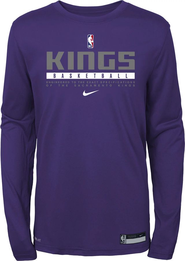 Sacramento Kings City Edition Men's Nike NBA Long-Sleeve T-Shirt.