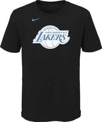 Los Angeles Lakers Nike Small Logo T-Shirt - Grey Heather - Mens