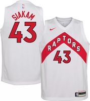 Nike Men's Toronto Raptors Pascal Siakam #43 Red Dri-Fit Swingman Jersey, Medium