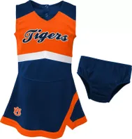 Gen2 Toddler Auburn Tigers Blue Cheer Captain 2-Piece Jumper Dress