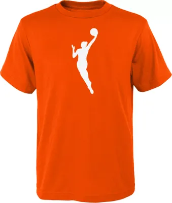 WNBA Youth Primary Logo Orange T-Shirt