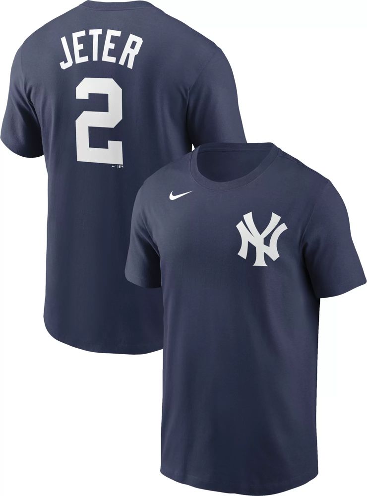 Dick's Sporting Goods Nike Men's New York Yankees Derek Jeter #2 Navy  T-Shirt