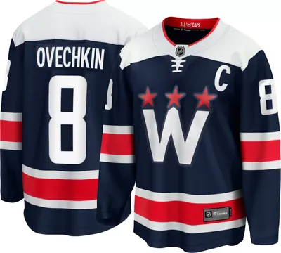 NHL Men's Washington Capitals Alexander Ovechkin #8 Alternate Replica Navy Jersey