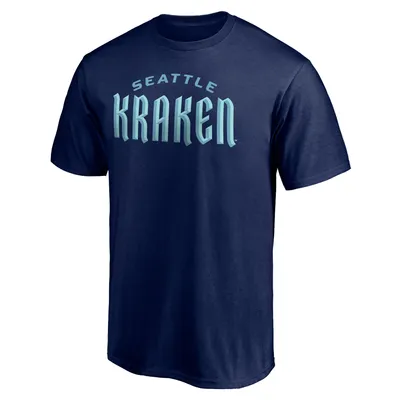 Fanatics Men's Seattle Kraken Wordmark T-Shirt