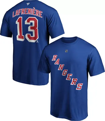 Fanatics Men's New York Rangers Alexis Lafreniere #13 T-Shirt