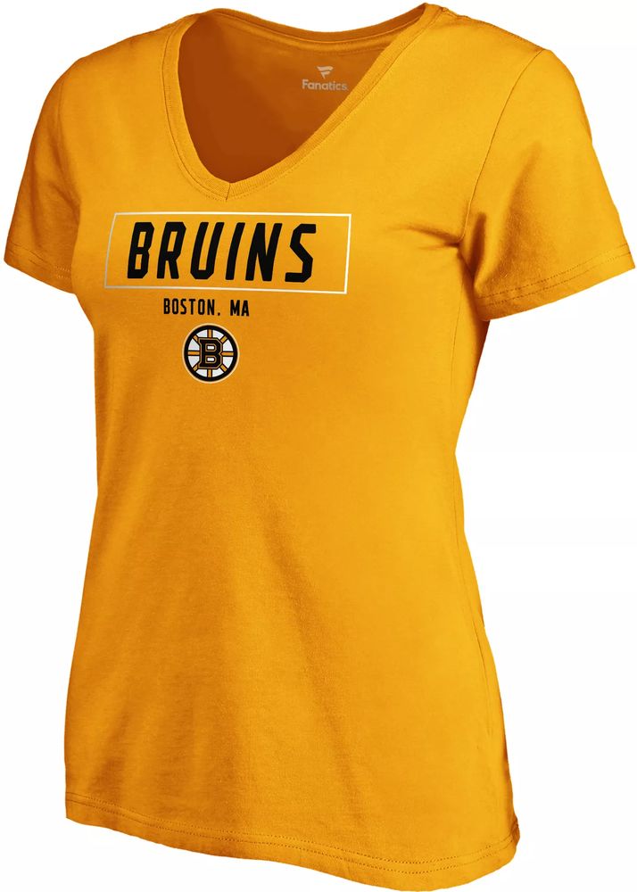 Nike Women's Gold Boston Red Sox City Connect Wordmark T-shirt