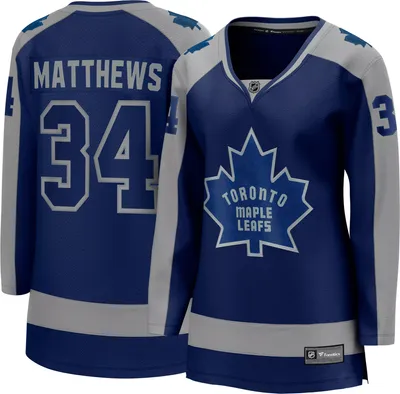 NHL Women's Toronto Maple Leafs Auston Matthews #34 Special Edition Blue Replica Jersey