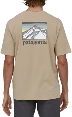 Patagonia Men's Line Logo Ridge Pocket Responsibili-Tee Short Sleeve T-Shirt