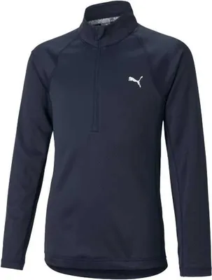 PUMA Girls' 1/4 Zip Golf Pullover