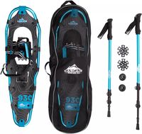 Cascade Mountain Tech Easy Pull Snowshoe Kit