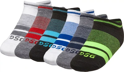 DSG Boys' Lightweight Low Cut Socks - 6 Pack