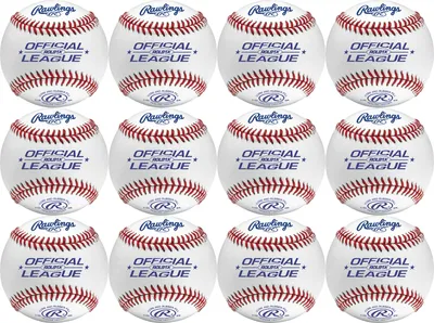 Rawlings ROLB1X Practice Baseballs - 12 Pack