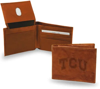 Rico TCU Horned Frogs Embossed Billfold Wallet