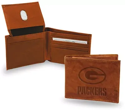 Rico Green Bay Packers Embossed Billfold Wallet