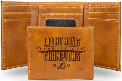 Rico 2020 Stanley Cup Champions Tampa Bay Lightning Laser-Engraved Trifold