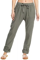 Roxy Women's On the Seashore Linen Trousers