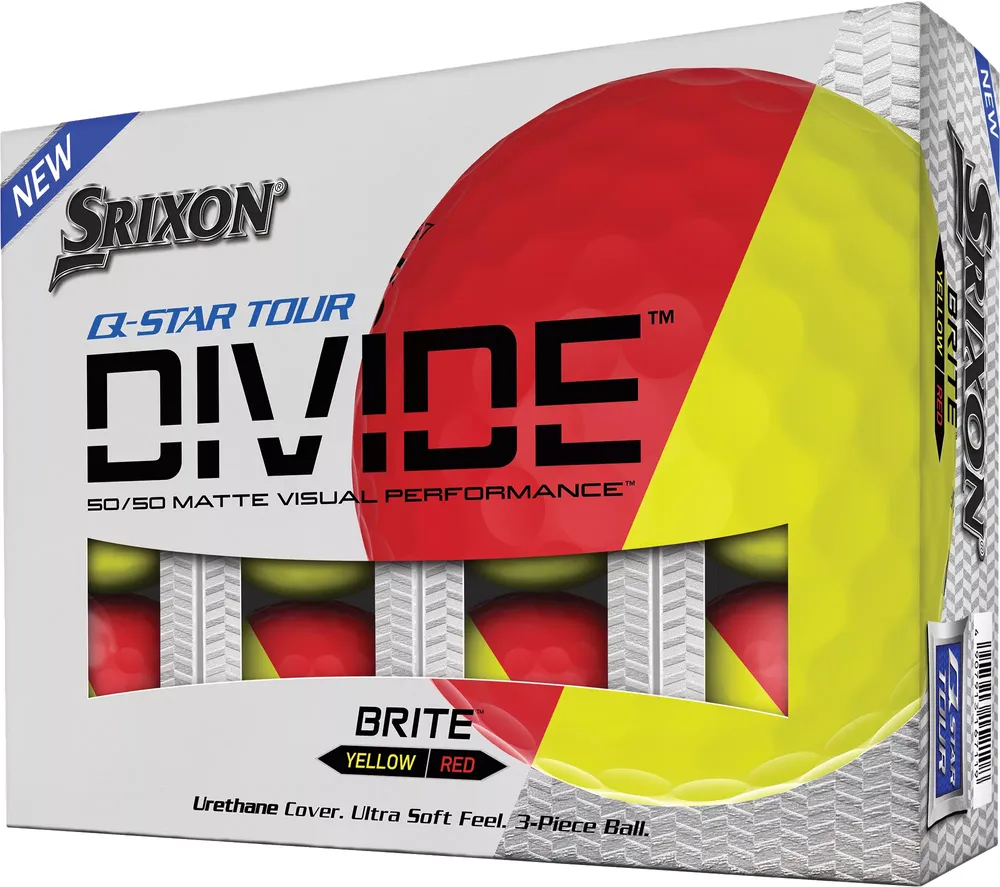 Srixon 2021 Q-STAR Tour Divide Golf Balls