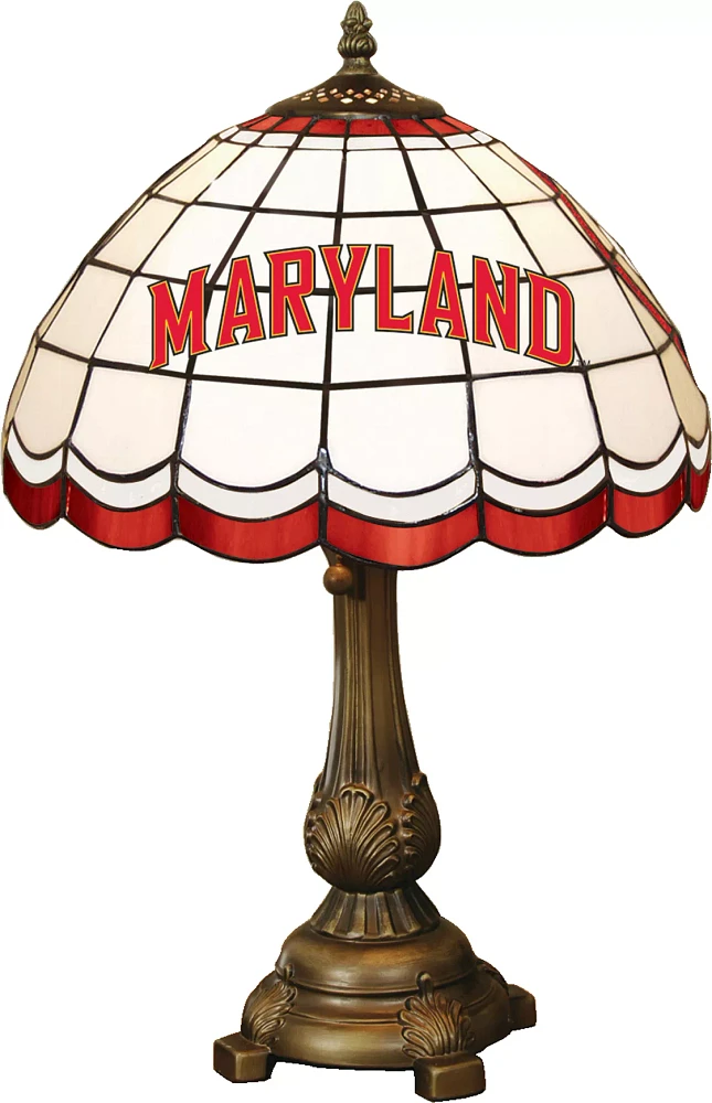 Memory Company Maryland Terrapins Tiffany Table Lamp