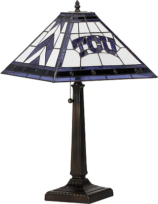 Memory Company TCU Horned Frogs Tiffany Table Lamp