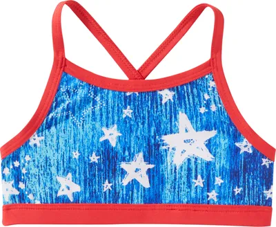 TYR Girls' Twinkle Trinity Bikini Top