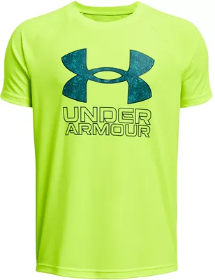 Under Armour Boys' Tech Hybrid Print Fill T-Shirt