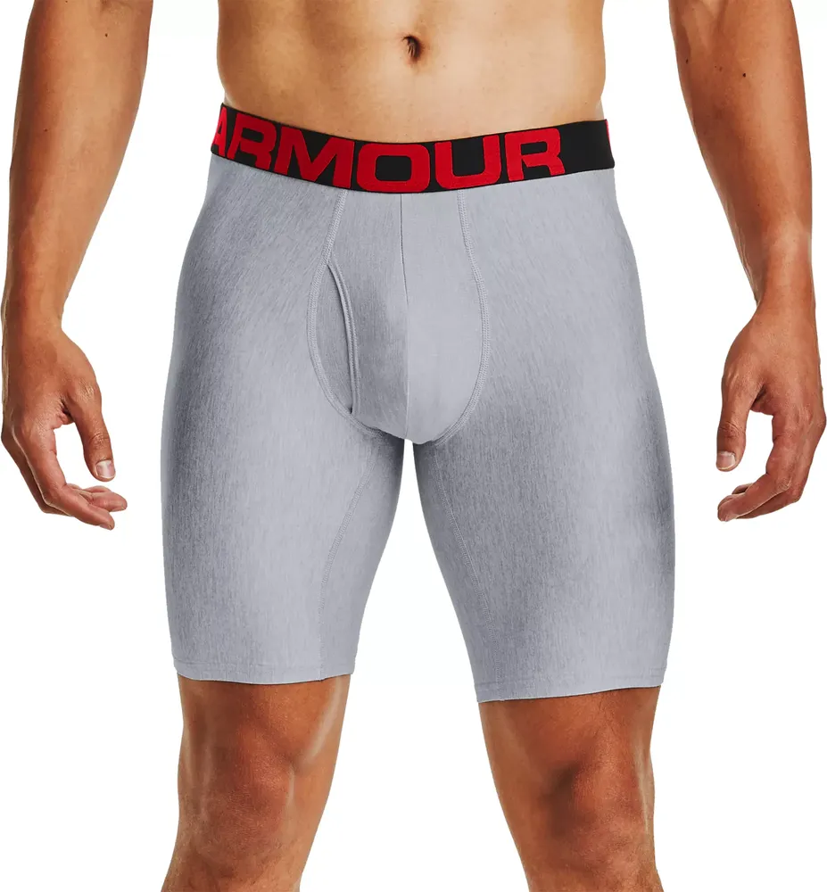 Under Armour Men's Tech 9'' Boxerjock Boxer Briefs - 2 Pack