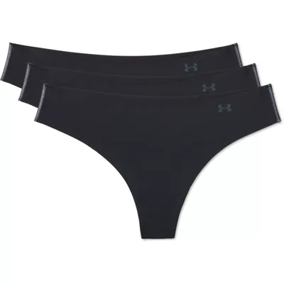 Under Armour Women's Pure Stretch Thong Underwear – 3 pack