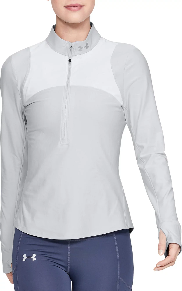 Under Armour Women's Qualifier ½ Running Long Sleeve Shirt