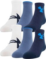 Under Armour Boys' Essential Quarter Socks - 6 Pack