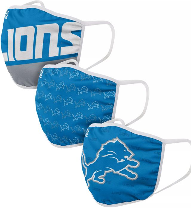 FOCO Youth Detroit Lions Mascot Neck Gaiter