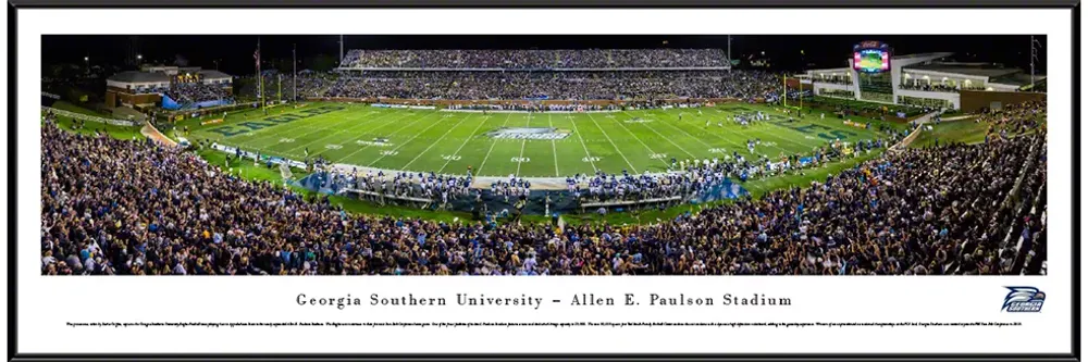 Blakeway Panoramas Georgia Southern Eagles Standard Frame