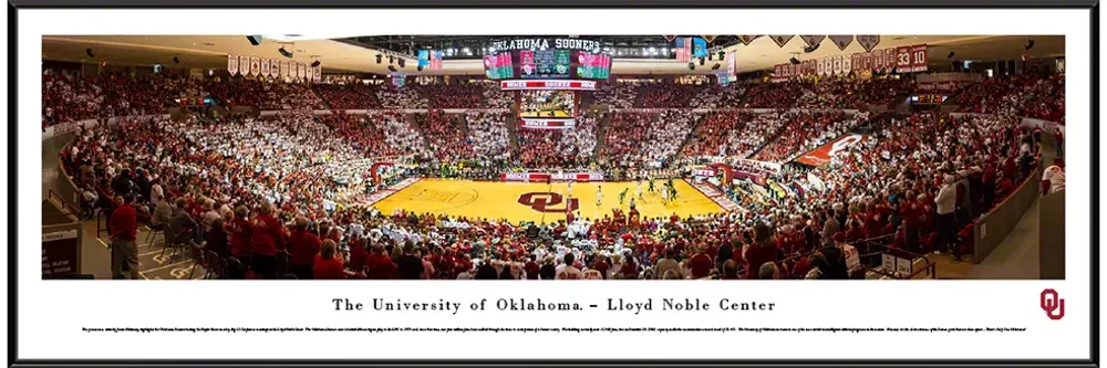 Blakeway Panoramas Oklahoma Sooners Standard Frame