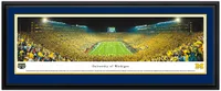 Blakeway Panoramas Michigan Wolverines Double Mat Deluxe Frame