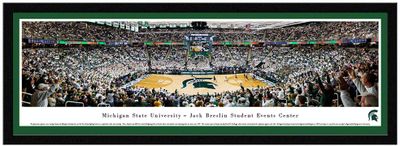 Blakeway Panoramas Michigan State Spartans Single Mat Select Frame