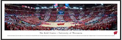 Blakeway Panoramas Wisconsin Badgers Standard Frame