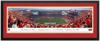 Blakeway Panoramas San Francisco 49ers Double Mat Deluxe Frame