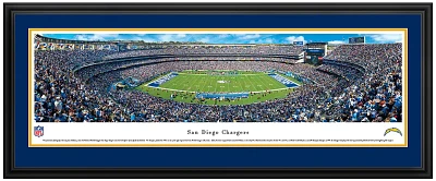 Blakeway Panoramas Los Angeles Chargers Mat Deluxe Frame