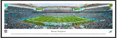 Blakeway Panoramas Miami Dolphins Standard Frame