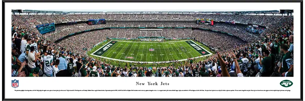 Blakeway Panoramas New York Jets Standard Frame