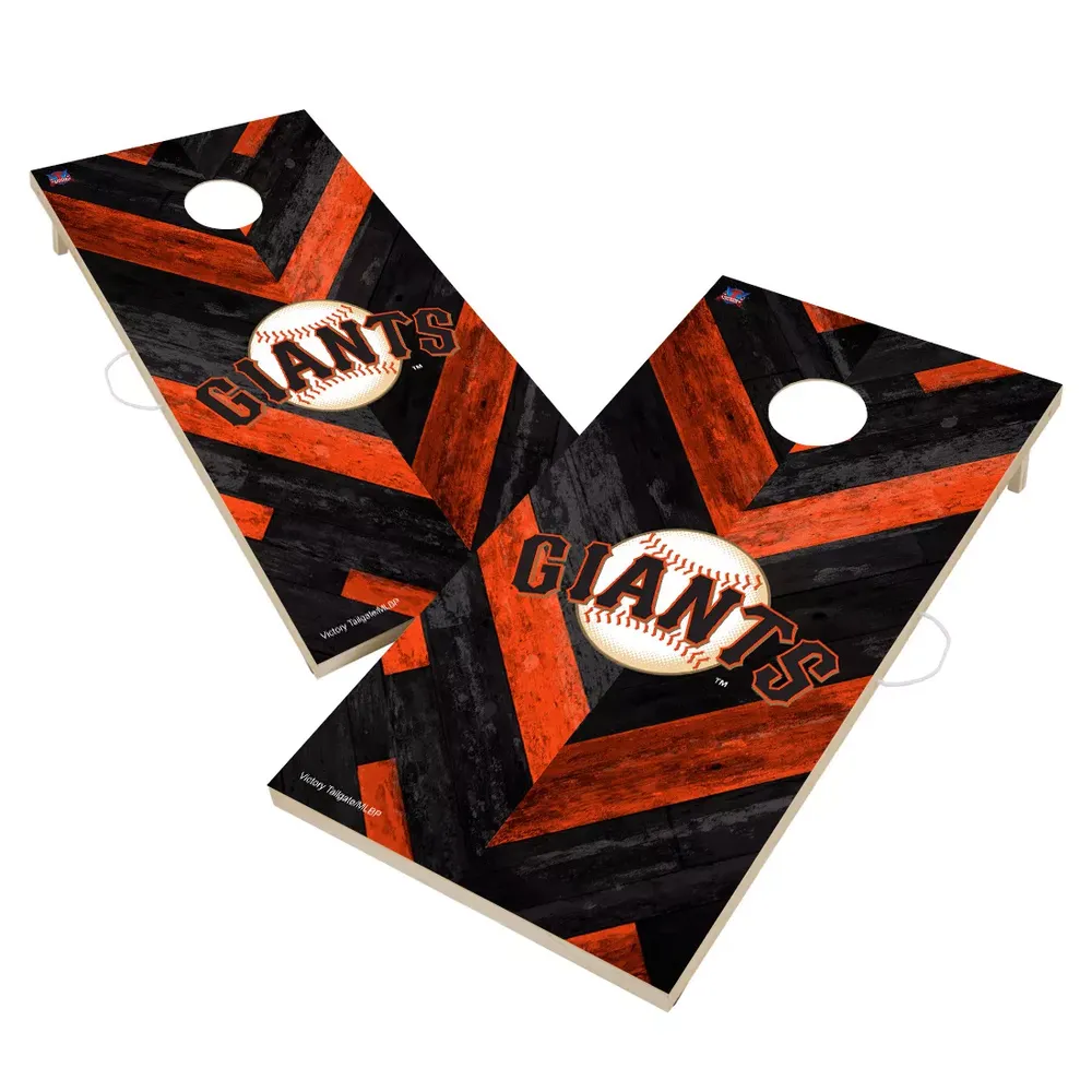 Victory Tailgate San Francisco Giants 2' x 4' Solid Wood Cornhole Boards