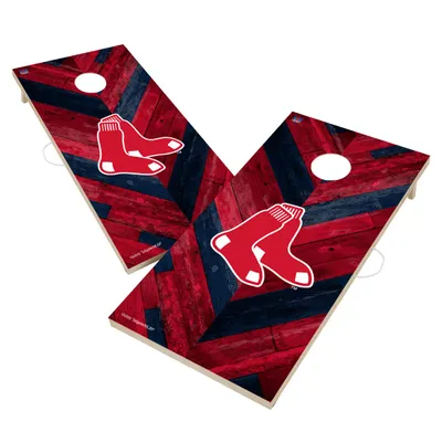 Victory Tailgate Boston Red Sox 2' x 4' Solid Wood Cornhole Boards