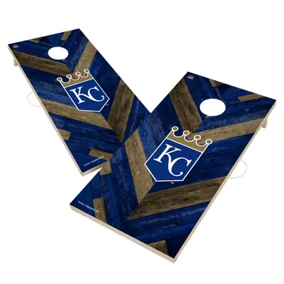 Victory Tailgate Kansas City Royals 2' x 4' Solid Wood Cornhole Boards