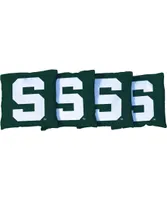 Victory Tailgate Michigan State Spartans Cornhole 4-Pack Bean Bags