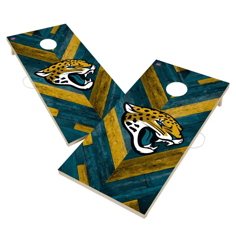 Victory Tailgate Jacksonville Jaguars 2' x 4' Solid Wood Cornhole Boards