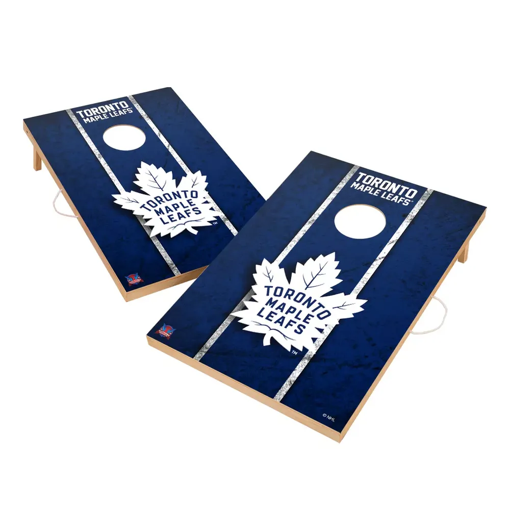 Victory Tailgate Toronto Maple Leafs 2' x 3' Solid Wood Cornhole Boards