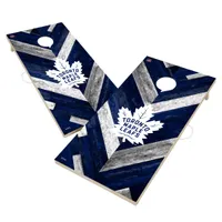 Victory Tailgate Toronto Maple Leafs 2' x 4' Solid Wood Cornhole Boards