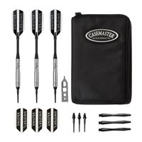 Viper Sinister Beveled Barrel 18g Soft Tip Darts & Casemaster Select Dart Case