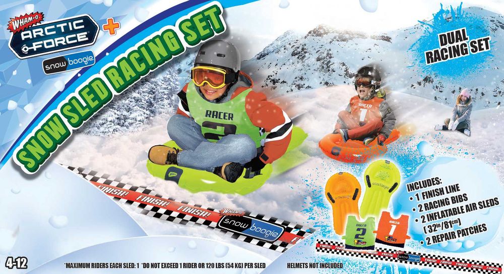 Wham-O Snow Sled Race Kit