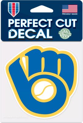 WinCraft Milwaukee Brewers 4'x4' Decal