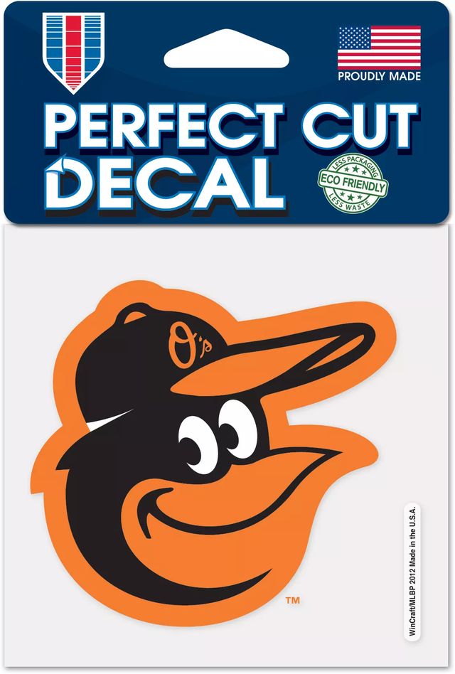 WinCraft MLB Baltimore Orioles Decal Multi Use Fan 3 Pack, Team Colors, One  Size